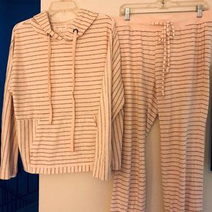 Cloth & Stone Women's Hooded Sweatsuit